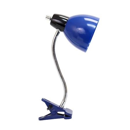 Adjustable Clip Lamp Light, Blue